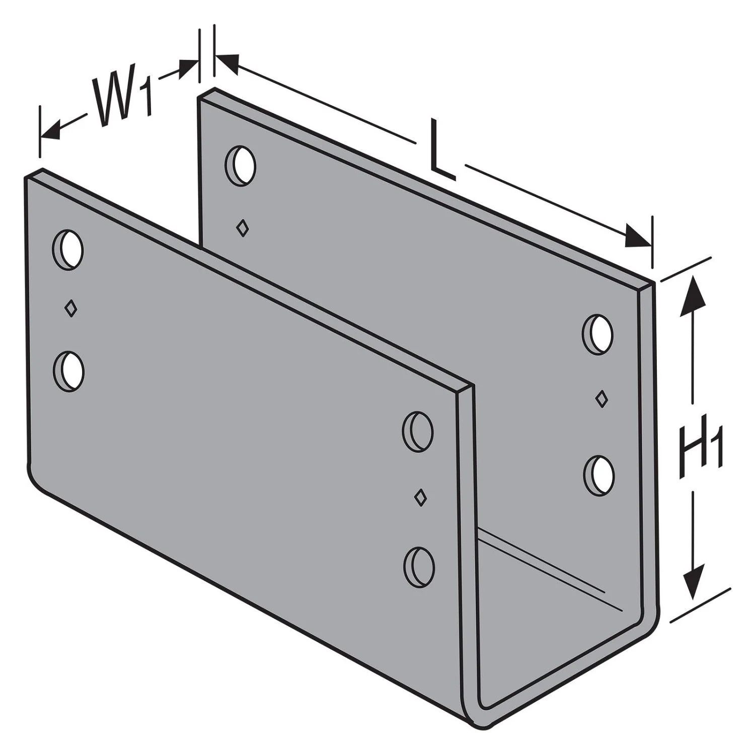 Simpson Bucket Stair Tread Diagram
